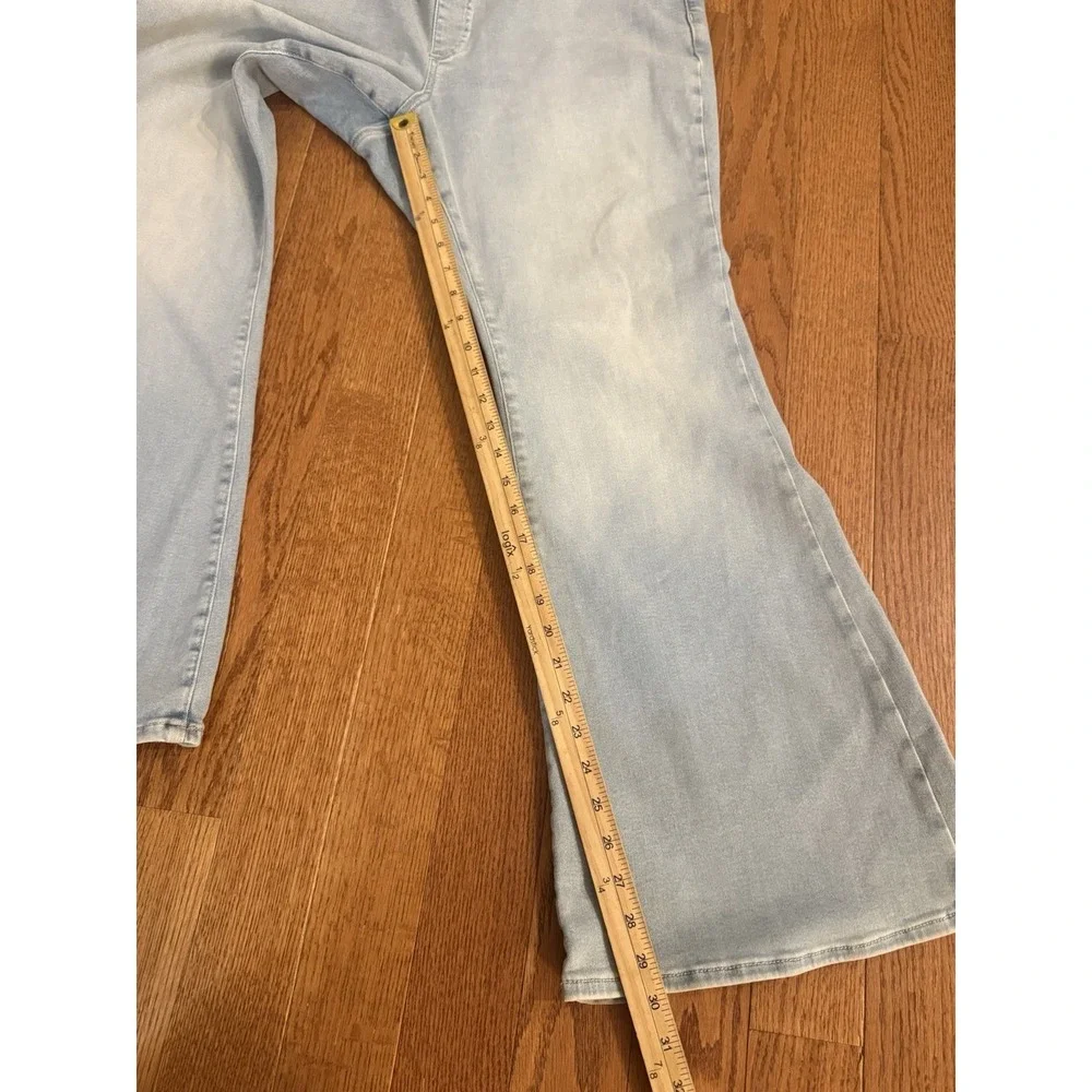 We The Free Flare Jean Jegging Low Rise Size 2XL Bell Bottom Flare Stretch - Picture 9 of 9
